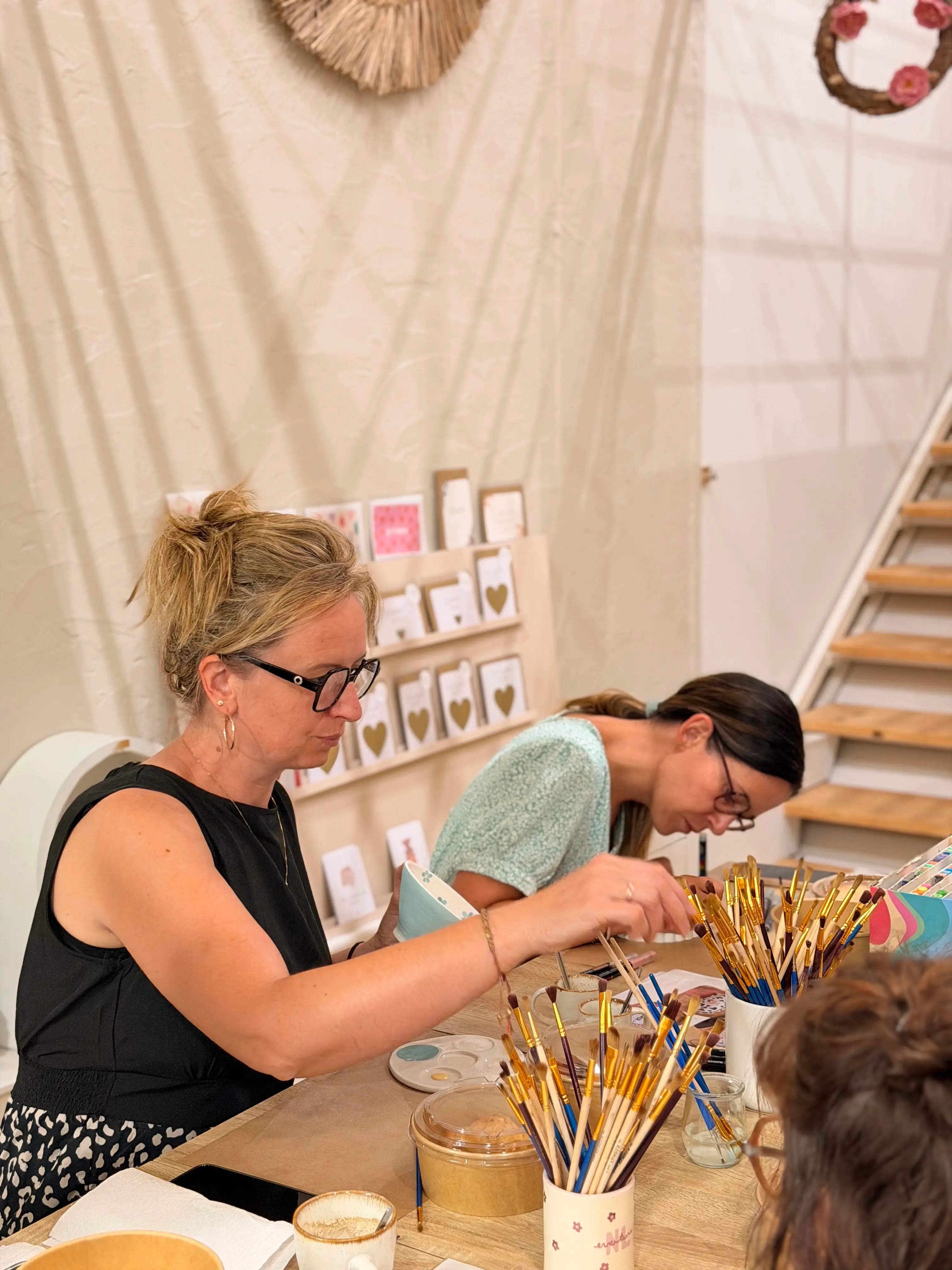 Vue de l'atelier